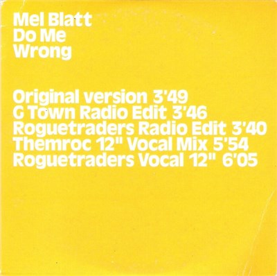 Mel Blatt - Do Me Wrong download mp3 flac
