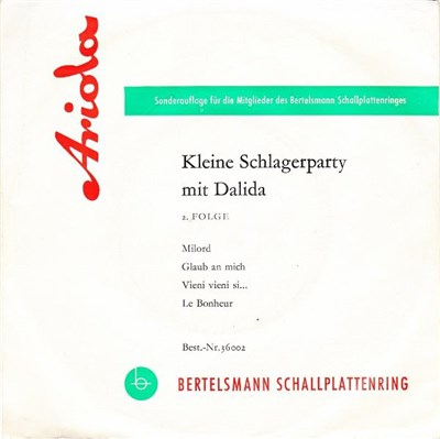 Dalida - Kleine Schlagerparty Mit Dalida download mp3 flac