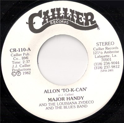 Major Handy And The Louisiana Blues Band - Allon 'To-K-Can' download mp3 flac