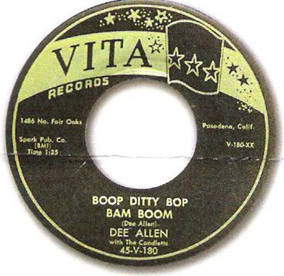 Dee Allen With The Candletts - Boop Ditty Bop Bam Boom download mp3 flac
