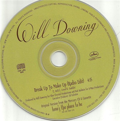 Will Downing - Break Up To Make Up download mp3 flac