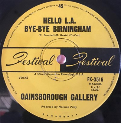The Gainsborough Gallery - Hello L.A., Bye-Bye Birmingham download mp3 flac