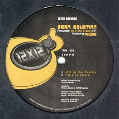 Dean Coleman - All In The Family EP download mp3 flac