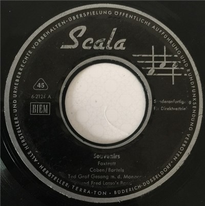 Ted Graf Mit Die Monacos Und Fred Lasso's Band - Souvenir / Wolgaschiffer Jump download mp3 flac