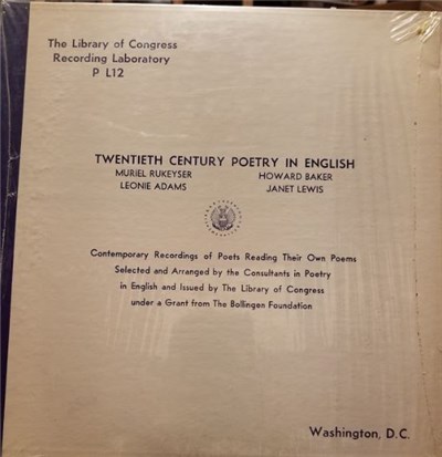 Muriel Rukeyser, Howard Baker, Léonie Adams, Janet Lewis - Twentieth Century Poetry In English download mp3 flac