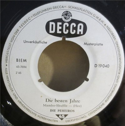 Die Peheiros - Die Besten Jahre download mp3 flac