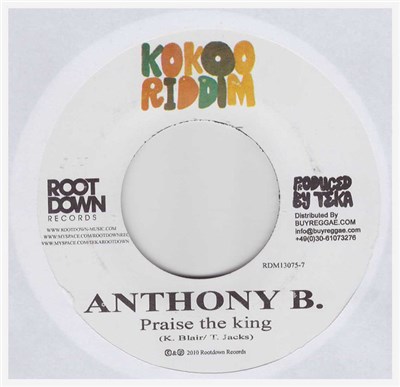 Anthony B / Matthew McAnuff - Praise The King / Memory Hills download mp3 flac