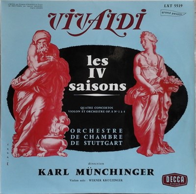 Vivaldi, C.Münchinger, Orch. De Ch. De Stuttgart - Les IV Saisons - Quatre Concertos Violon Et Orchestre Op. 8 N.1 A 4 download mp3 flac