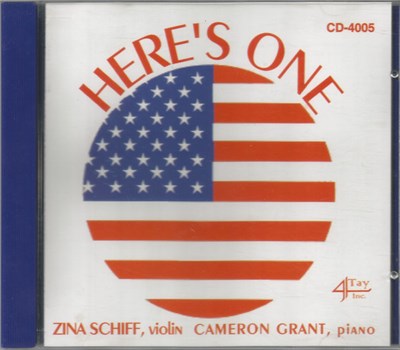 Zina Schiff, Cameron Grant - Here's One download mp3 flac