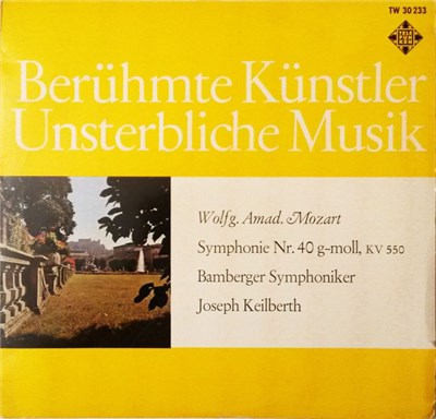 Wolfg. Amad. Mozart, Bamberger Symphoniker, Joseph Keilberth - Symphonie Nr. 40 G-moll, KV 550 download mp3 flac