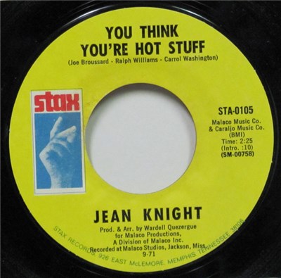 Jean Knight - You Think You're Hot Stuff / Don't Talk About Jody download mp3 flac