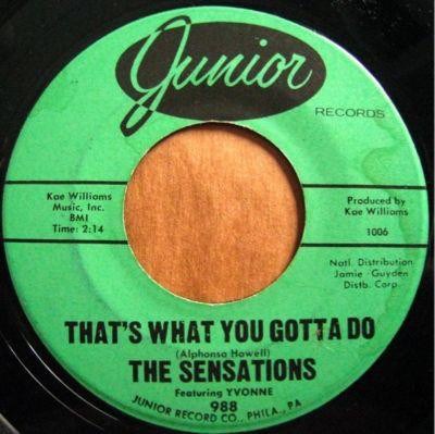 The Sensations Featuring Yvonne - You Made A Fool Of Me / That's What You've Gotta Do download mp3 flac