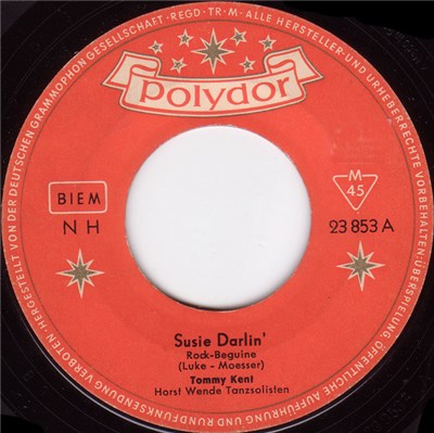 Tommy Kent - Susie Darlin' / Ein Anderer Stahl Mir Dein Herz download mp3 flac