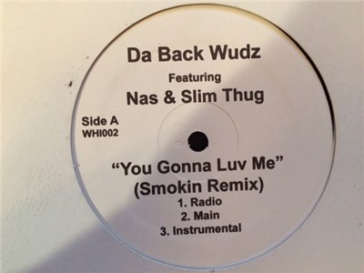 Da Back Wudz Featuring Nas & Slim Thug - You Gonna Luv Me (Smokin Remix) / Shake download mp3 flac