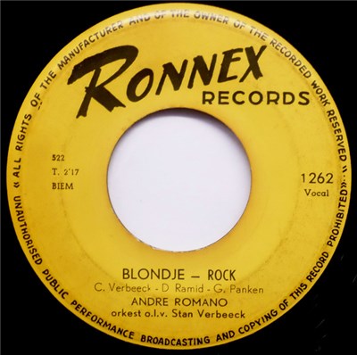 Andre Romano - Blondje / In Mijn Armen download mp3 flac