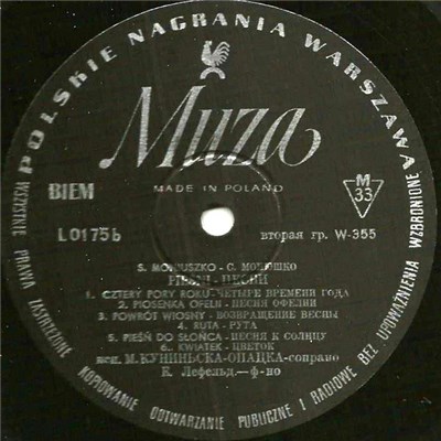 S. Moniuszko - Pieśni download mp3 flac