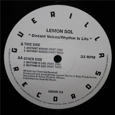 Lemon Sol - Distant Voices / Rhythm Is Life download mp3 flac