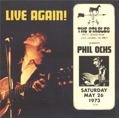 Phil Ochs - Live Again! download mp3 flac
