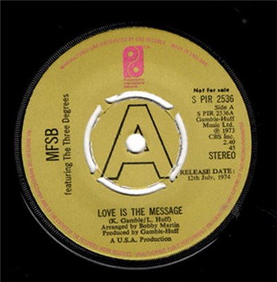 MFSB Featuring The Three Degrees - Love Is The Message download mp3 flac