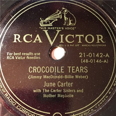 June Carter With The Carter Sisters And Mother Maybelle - Crocodile Tears / Grandma Told Me So download mp3 flac