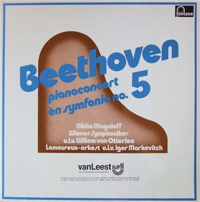 Ludwig van Beethoven - Wiener Symphoniker, Orchestre Des Concerts Lamoureux, Willem Van Otterloo, Igor Markevitch, Nikita Magaloff - Pianoconcert Èn Symfonie No. 5 download mp3 flac