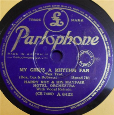 Harry Roy & His Mayfair Hotel Orchestra - My Girl's A Rhythm Fan / Heart Of Gold download mp3 flac