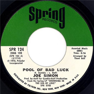 Joe Simon - Pool Of Bad Luck / Glad To Be Your Lover download mp3 flac