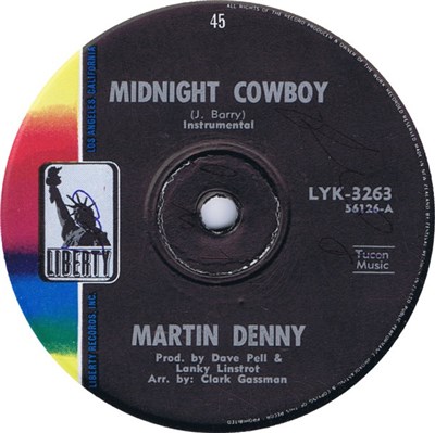 Martin Denny - Midnight Cowboy / Quiet Village download mp3 flac