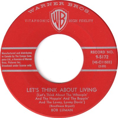 Bob Luman - Let's Think About Living / You've Got Everything download mp3 flac