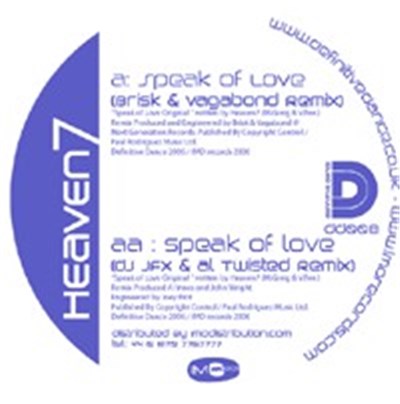 Heaven-7 - Speak Of Love (Remixes) download mp3 flac