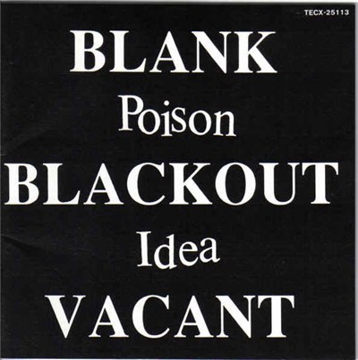 Poison Idea - Blank, Blackout, Vacant download mp3 flac