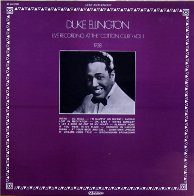 Duke Ellington - Live Recording At The "Cotton Club" Vol.1 download mp3 flac