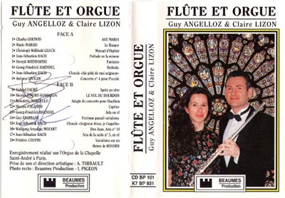 Guy Angelloz & Claire Lizon - Flûte Et Orgue download mp3 flac