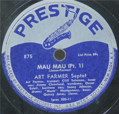 Art Farmer Septet - Mau Mau download mp3 flac