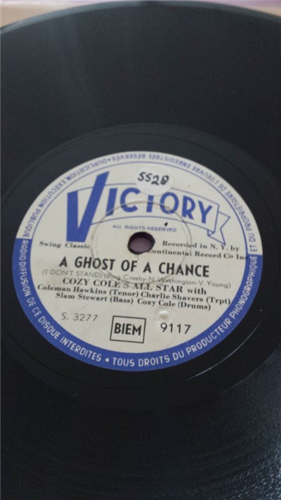 Cozy Cole All Stars - (I Don't Stand) A Ghost Of A Chance / Memories Of You download mp3 flac