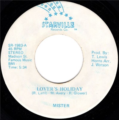 Mister - Lover's Holiday download mp3 flac