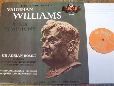 Vaughan Williams / Sir Adrian Boult Conducting The London Philharmonic Choir And Orchestra With Isobel Baillie And John Cameron - The Symphonies Of Vaughan Williams: A Sea Symphony download mp3 flac