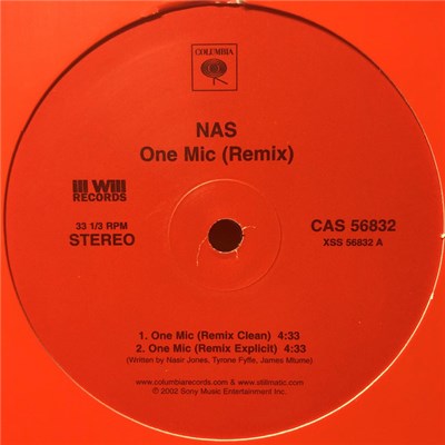 Nas - One Mic (Remix) download mp3 flac