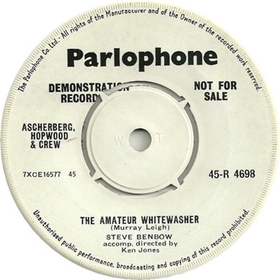 Steve Benbow - The Amateur Whitwasher / Seven Little Gypsies download mp3 flac