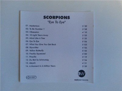 Scorpions - Eye To Eye download mp3 flac