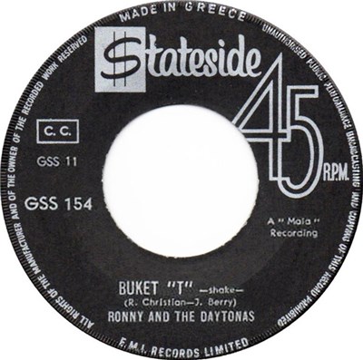 Ronny And The Daytonas - Bucket "T" download mp3 flac