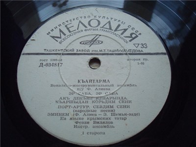 ВИА Къайтарма п/у Ф. Алиева - ВИА Къайтарма п/у Ф. Алиева download mp3 flac