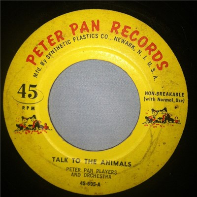 Peter Pan Players And Orchestra - Talk To the Animals download mp3 flac
