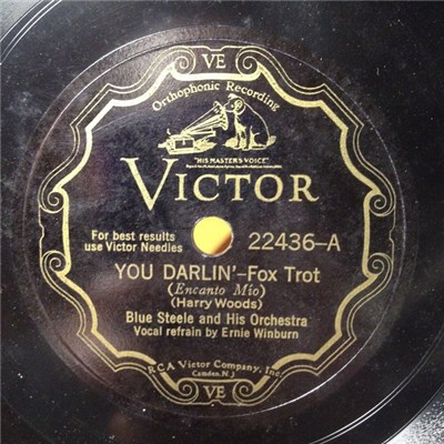 Blue Steele And His Orchestra - You Darlin' / There's A Tear For Every Smile In Hollywood download mp3 flac
