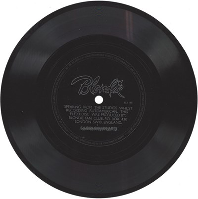 Blondie - Speaking From The Studio Whilst Recording Autoamerican download mp3 flac
