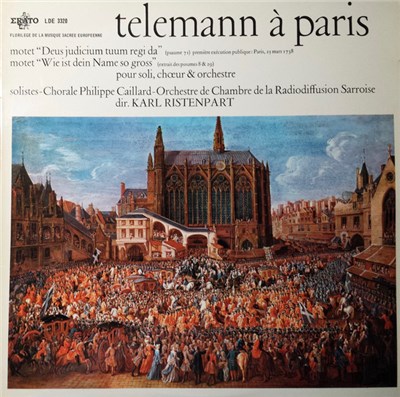 Georg Philipp Telemann - Chorale Philippe Caillard, Orchestre De Chambre De La Radiodiffusion Sarroise - Telemann A Paris download mp3 flac
