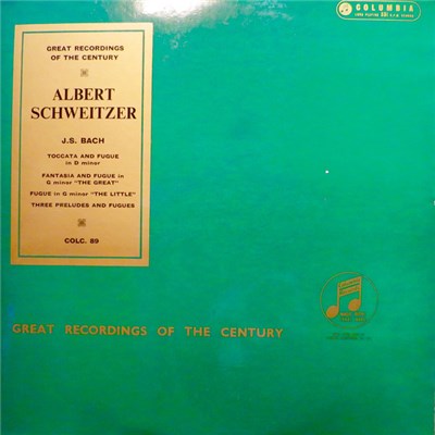 Bach / Albert Schweitzer - Bach Recital download mp3 flac