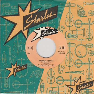 Tim Olaf, Das Messner Duo und das Studio-Orchester Benny Sky / Die Larson Brothers , Und Orchester Bernd Köster - Kriminal-Tango / Jenny Jo download mp3 flac