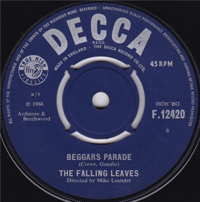 The Falling Leaves - Beggar's Parade / Tomorrow Night download mp3 flac