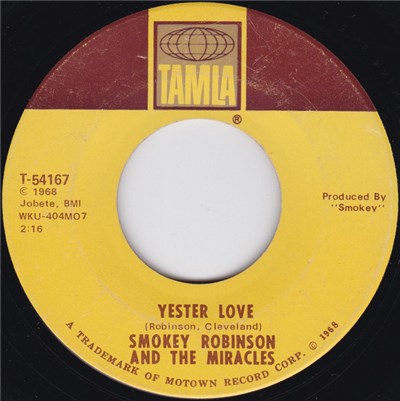 Smokey Robinson And The Miracles - Yester Love download mp3 flac